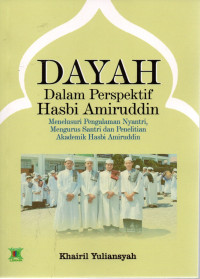 Image of DAYAH : dalam perspektif hasbi amiruddin