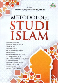 Image of Metodologi studi islam