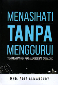 Image of Menasehati tanpa menggurui