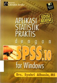 Aplikasi Statistik Praktis Dengan SPSS.10 For Windows