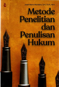 Image of Metode Penelitian dan Penulisan Hukum