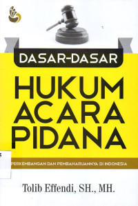 Image of Dasar Dasar Hukum Acara Pidana